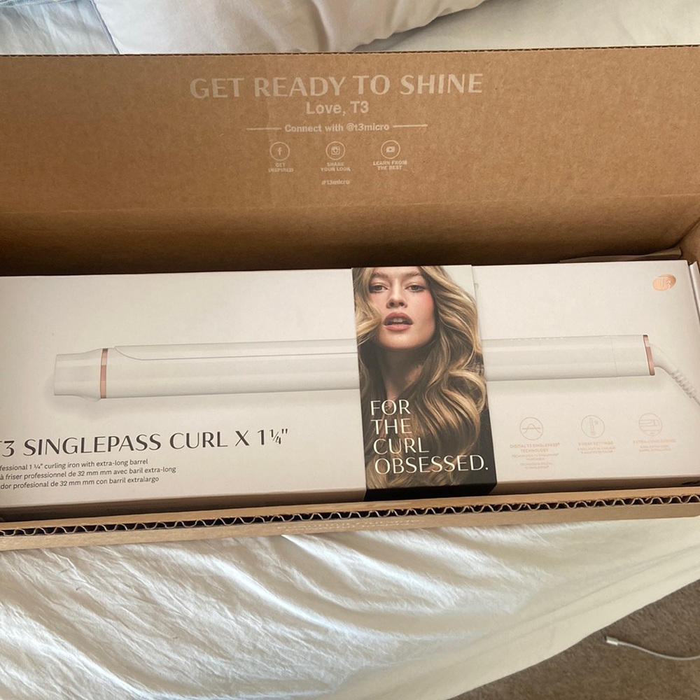 - T3 Singlepass Curl 1 1/4